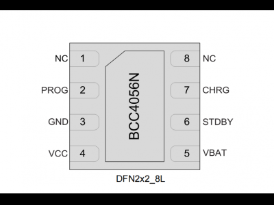 BCC4056N 1000mA 线性锂电池充电管理芯片