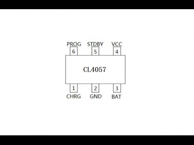 CL4057 500mA 线性锂电池充电管理芯片